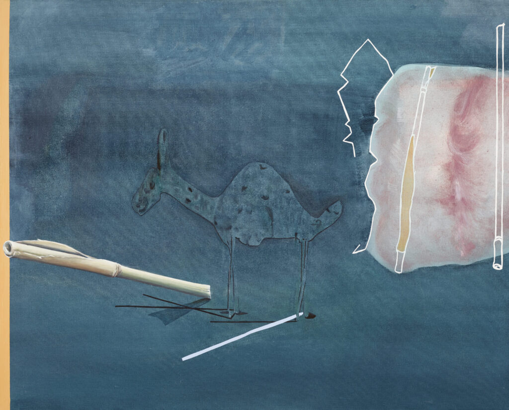 Sansibar, 2020, 80x100cm, Öl auf Leinwand